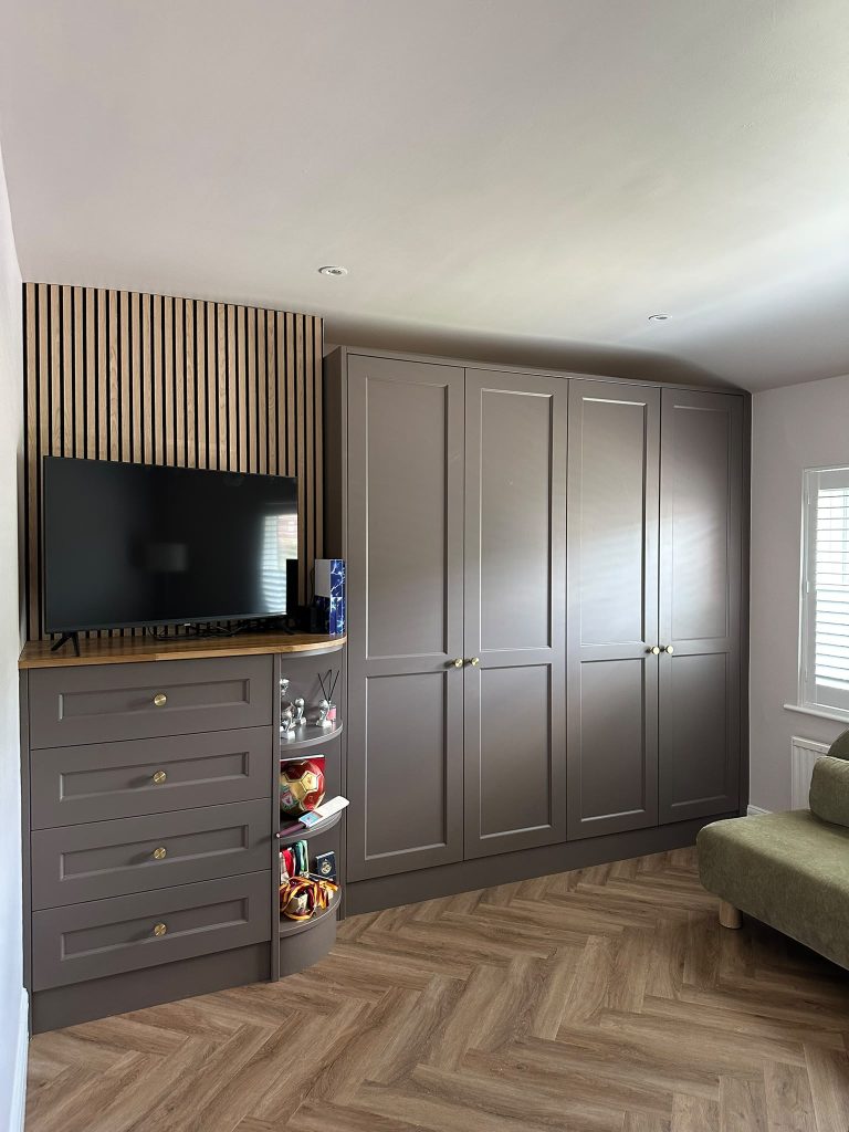 Fitted Wardrobes & Media Storage
