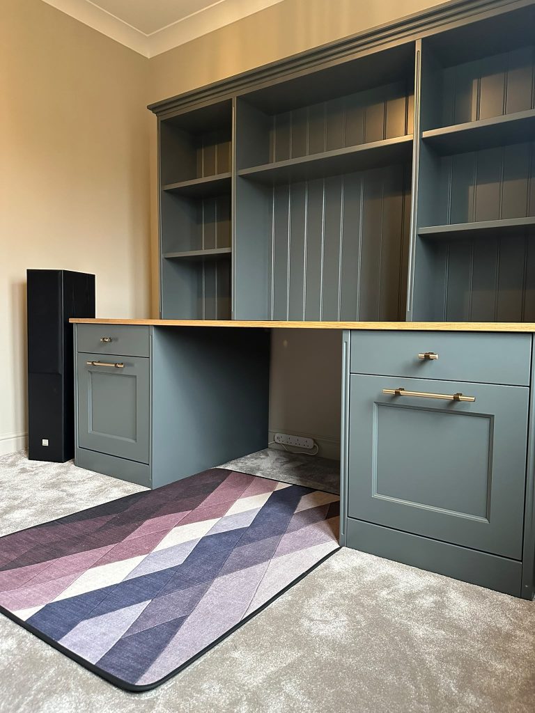 Bespoke Home Office & Display Cabinet